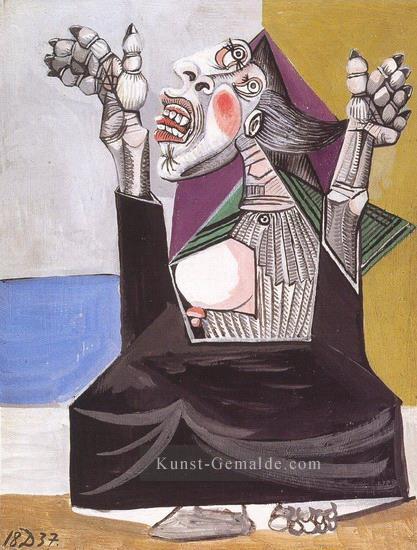 La suppliante 1937 Kubismus Pablo Picasso Ölgemälde